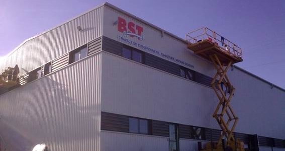 Construction d’une chaudronnerie industrielle-BST Construction d’une chaudronnerie industrielle-BST