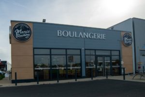 BOULANGERIE MARIE BLACHERE - Construction d’une cellule commerciale. Surface du projet : 450m² - Durée : 7 mois